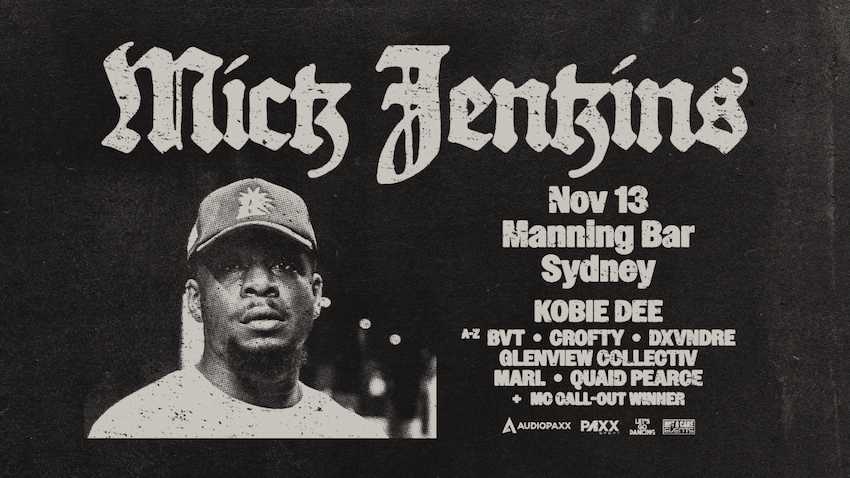 MICK JENKINS event artwork